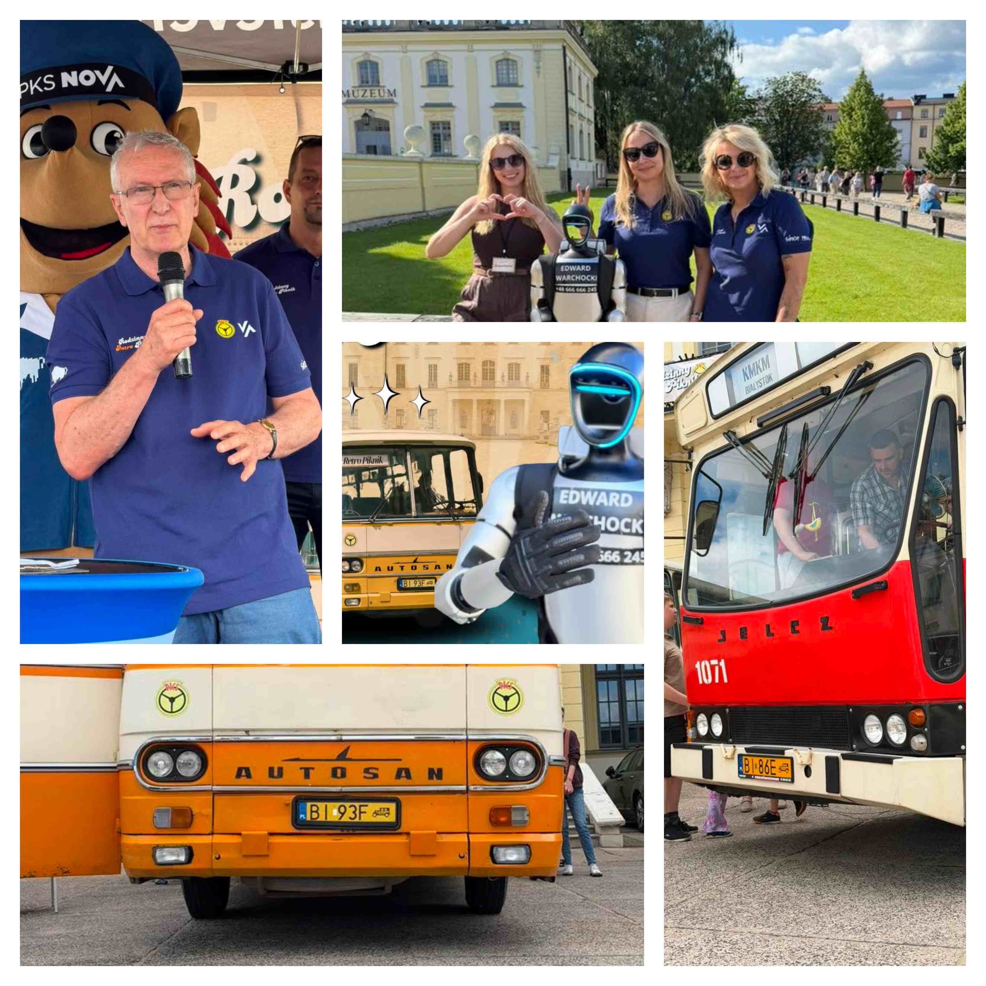 Infobus - II Rodzinny Retro Piknik PKS Nova: Od Autosana H9 do biletu zintegrowanego