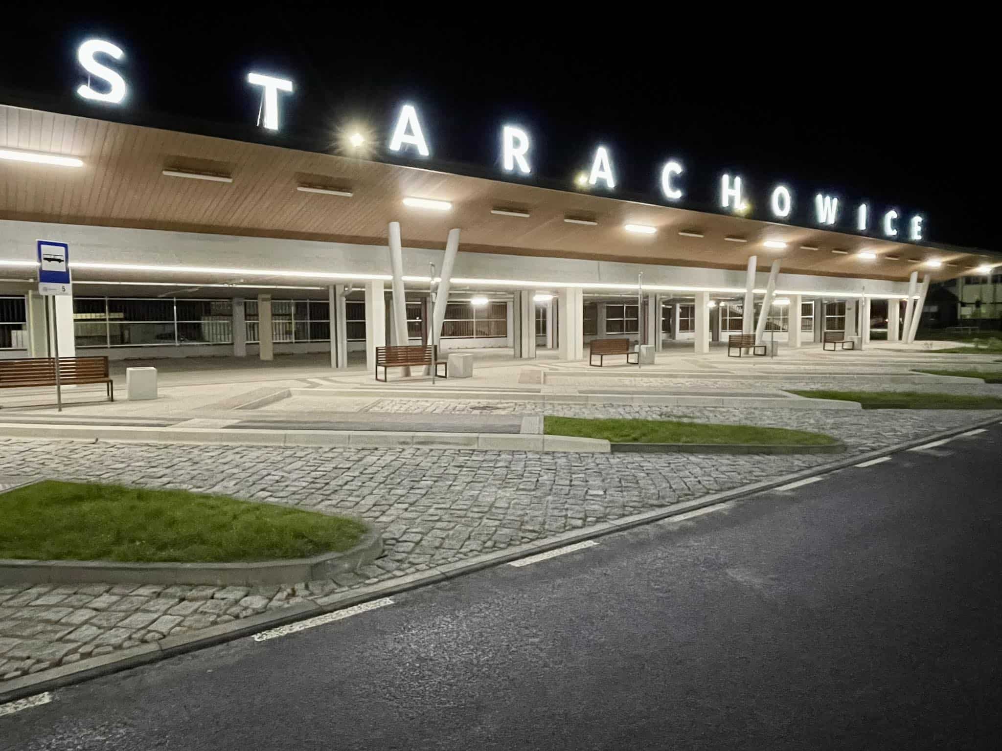 Infotrans - Starachowice z drugim przetargiem na przebudowę nowego dworca autobusowego