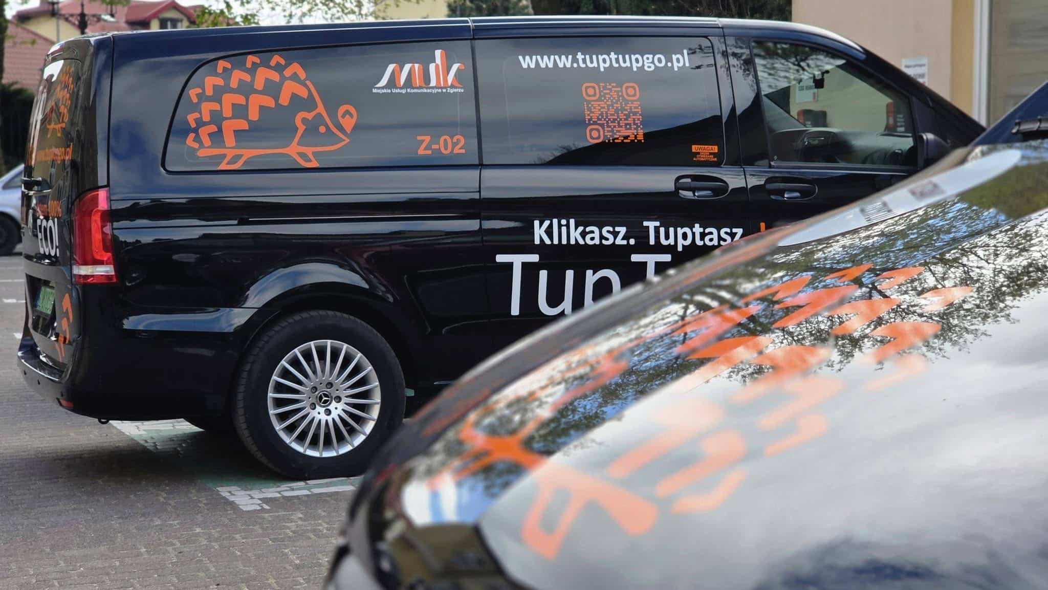 Infotrans - Zgierz ruszył z pilotażem transportu na żądanie. Kto jest operatorem Tup Tup & Go?