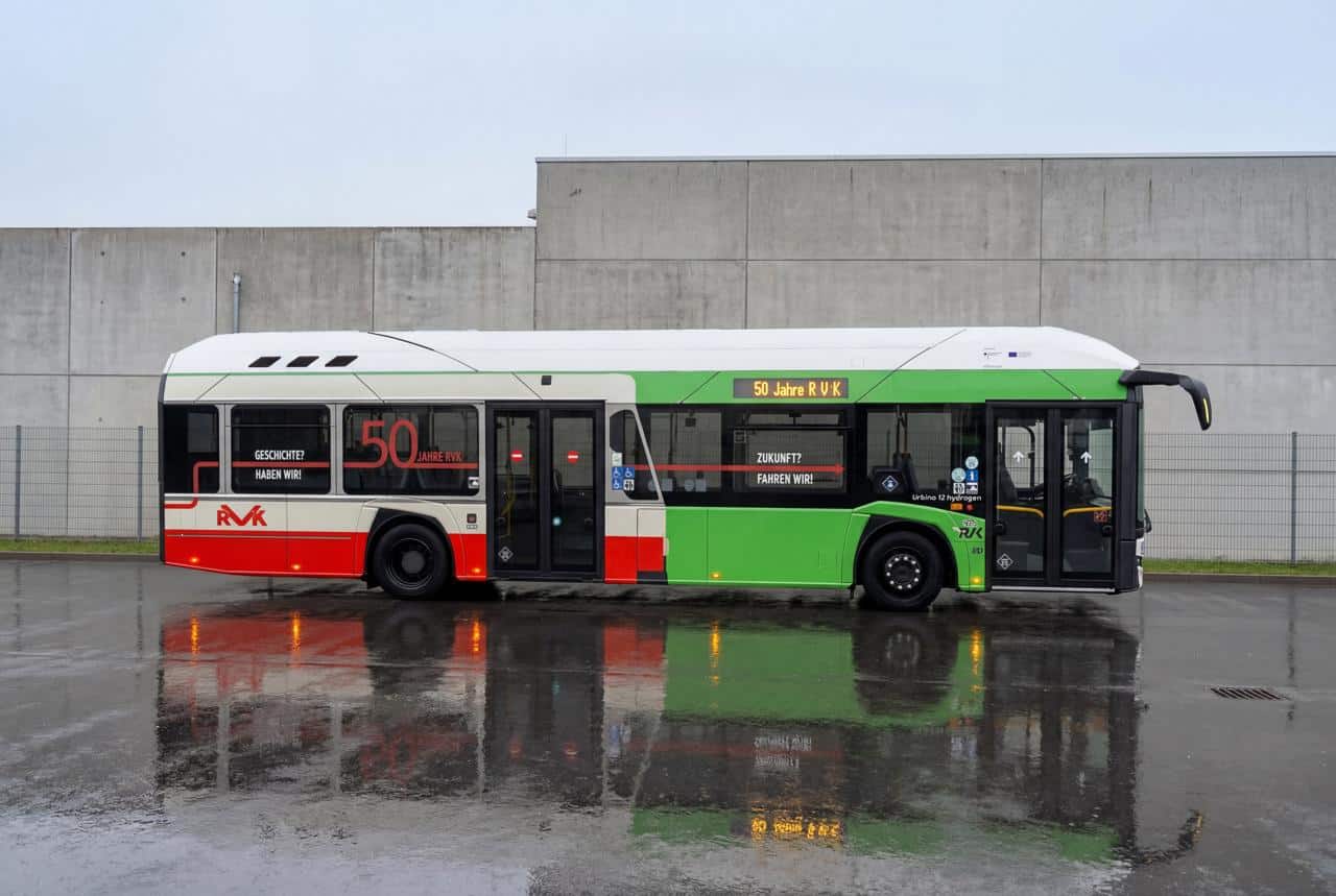 Infobus - RVK Kolonia ma już 160 autobusów wodorowych. Największa taka flota w Europie