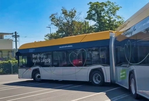Infobus - Elektryczny debiut Solarisa w Lipsku. Pierwszy Urbino 18 electric już we flocie LVB