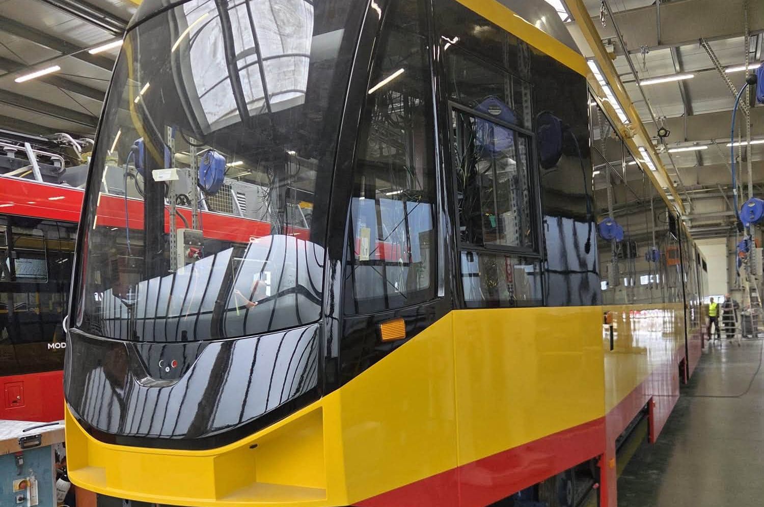 Infotram - Trwa budowa nowych tramwajów dla Grudziądza. Moderusy Beta wyjadą na tory jesienią