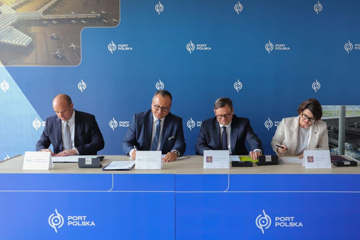 Inforail - Port Polska i Energa-Operator podpisały porozumienie. Chodzi o budowę Kolei Dużych Prędkości i sieci energetycznej