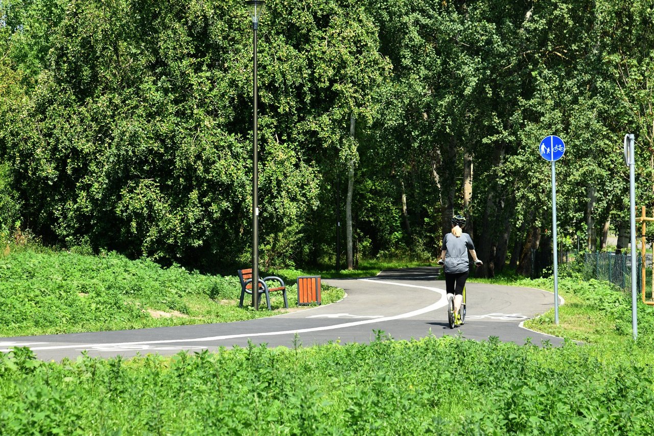 Infobike - Bydgoszcz otworzyła 1,2 km trasy i planuje następny odcinek