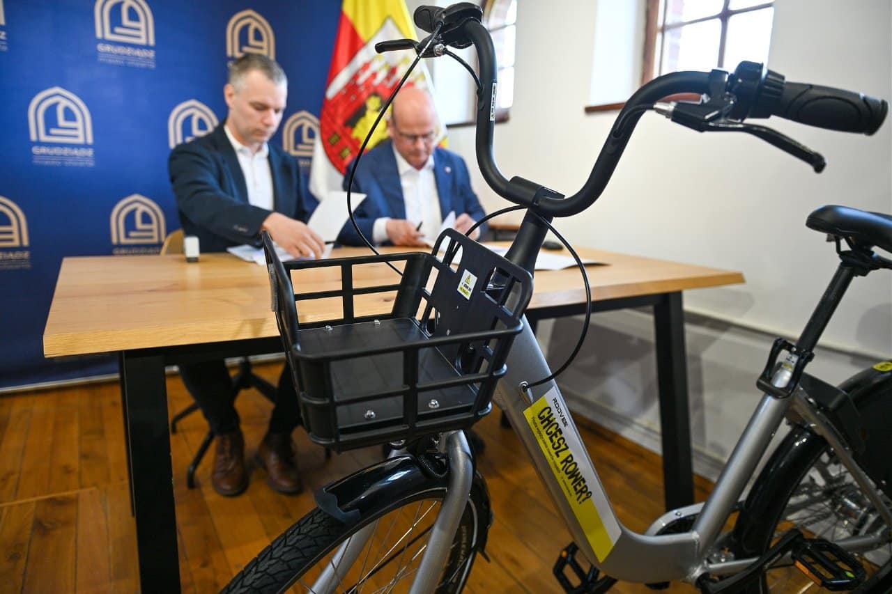 Infobike - Grudziądz: 130 rowerów miejskich i 30 stacji. System ruszy w sierpniu