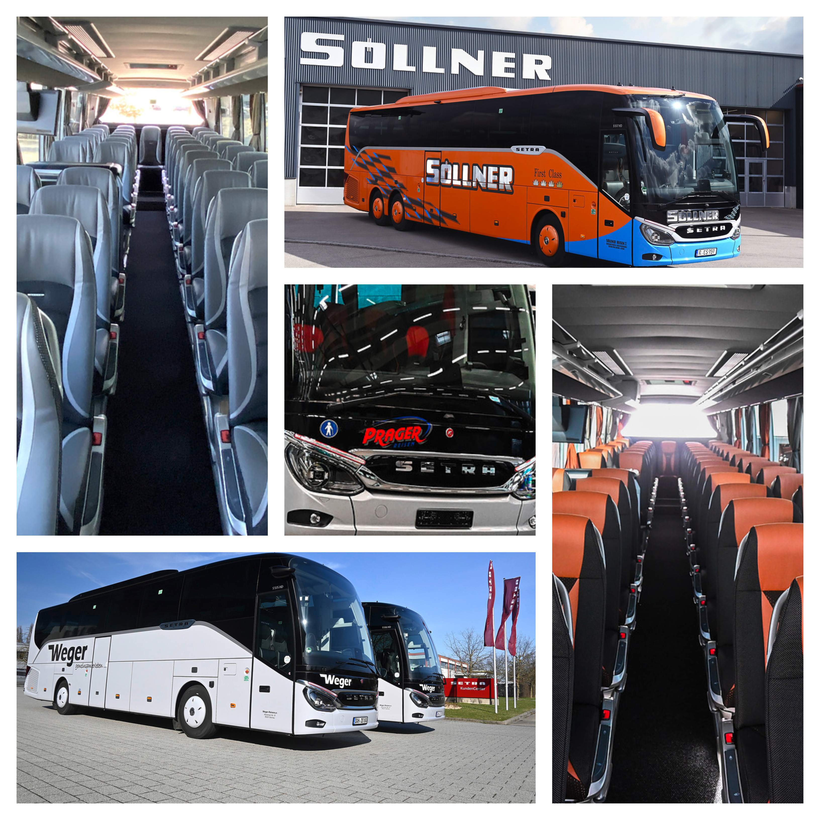Infobus - Setra jedzie do Bawarii. Dziewięć nowych autokarów dla trzech przewoźników