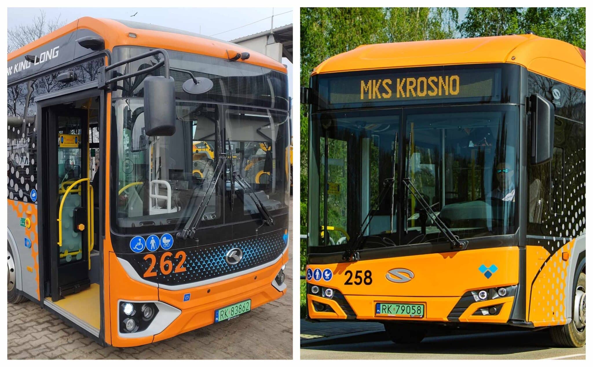 Infobus - King Long ponownie wygrywa z Solarisem w Krośnie. Zdecydowały cena, LFP i zużycie energii