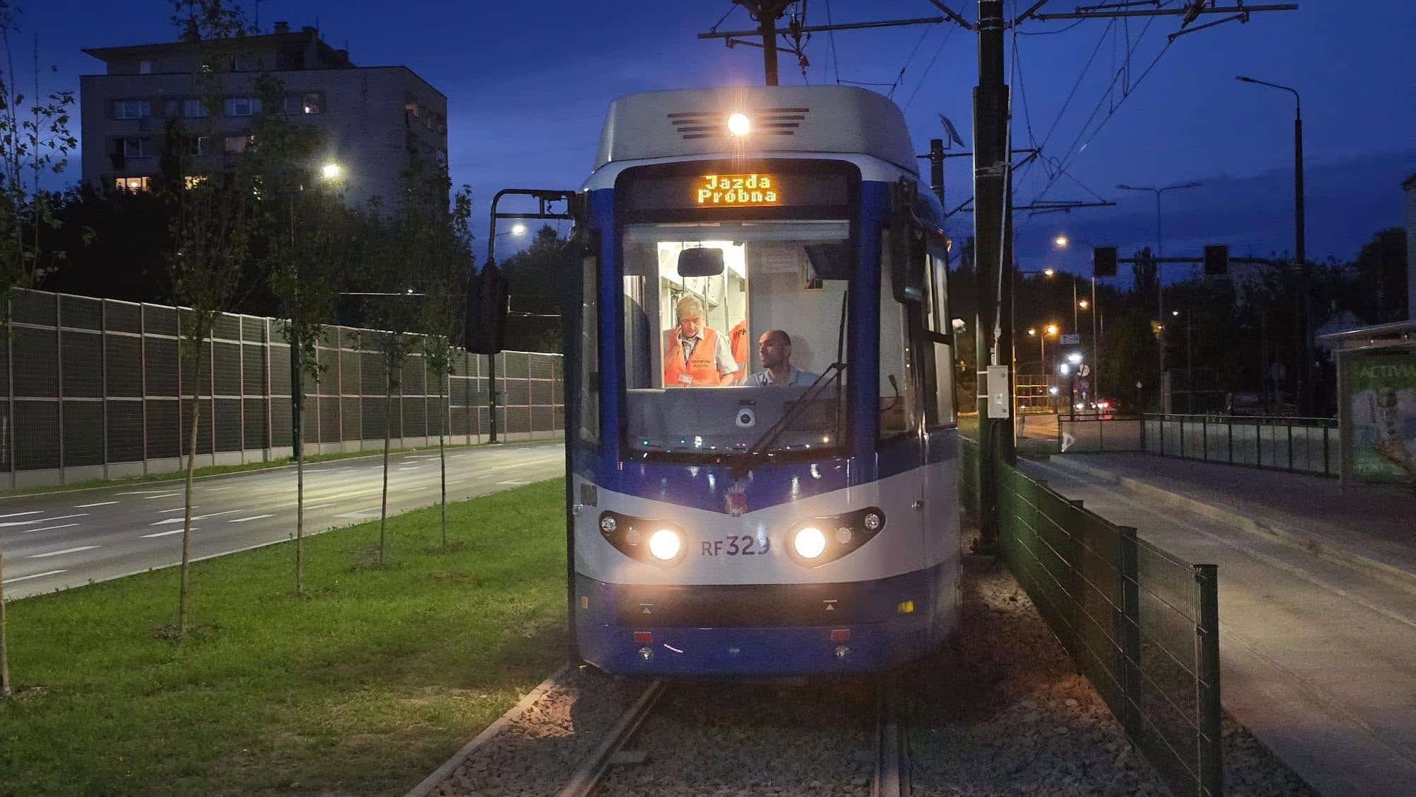 Infotram - Kraków: Od 15 lipca tramwaje wróciły na al. Jana Pawła II i ul. Mogilską
