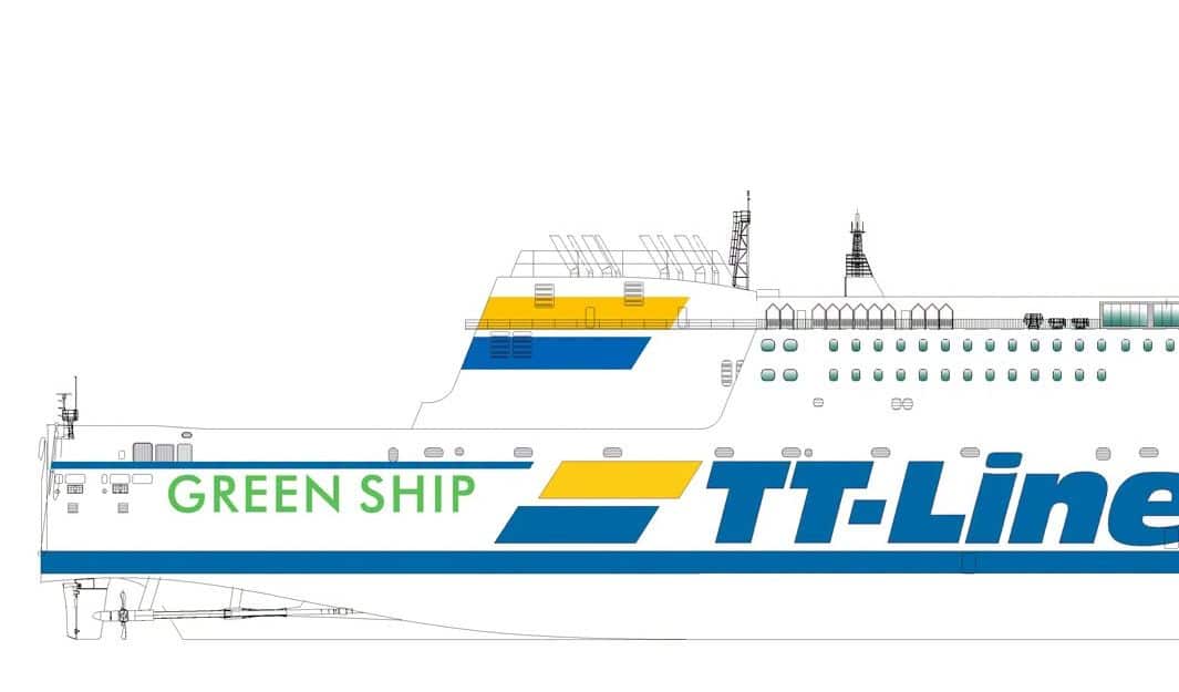 Infoship - TT-Line zamawia drugi prom Green Ship 2.0. Kolejny krok w stronę ekologicznej żeglugi na Bałtyku