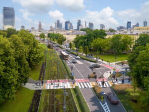 Infobike - Warszawa: II etap trasy rowerowej na Andersa. ZDM daje 10 miesięcy