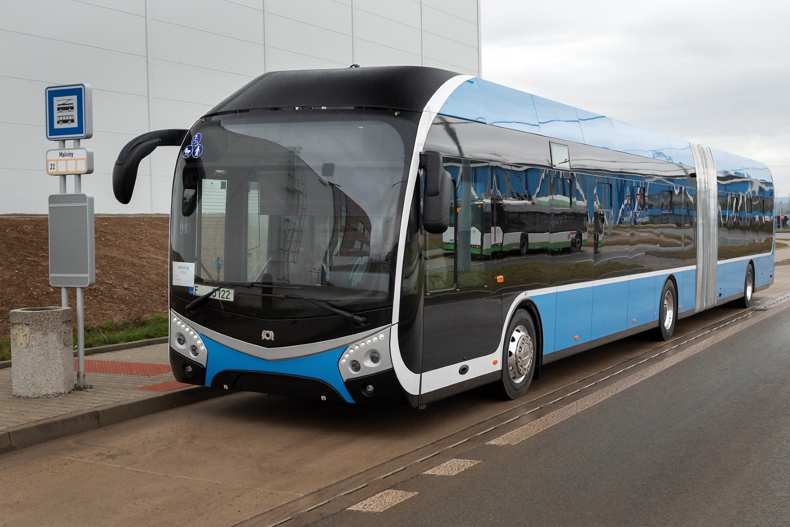 Infobus - Koszyce czekają na 11 przegubowych elektrobusów SOR-Škoda. Przyjadą we wrześniu