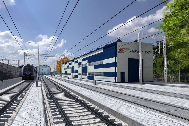 Inforail - PKP Intercity wybrało wykonawcę centrum serwisowego w Białymstoku. Inwestycja za 37,9 mln zł