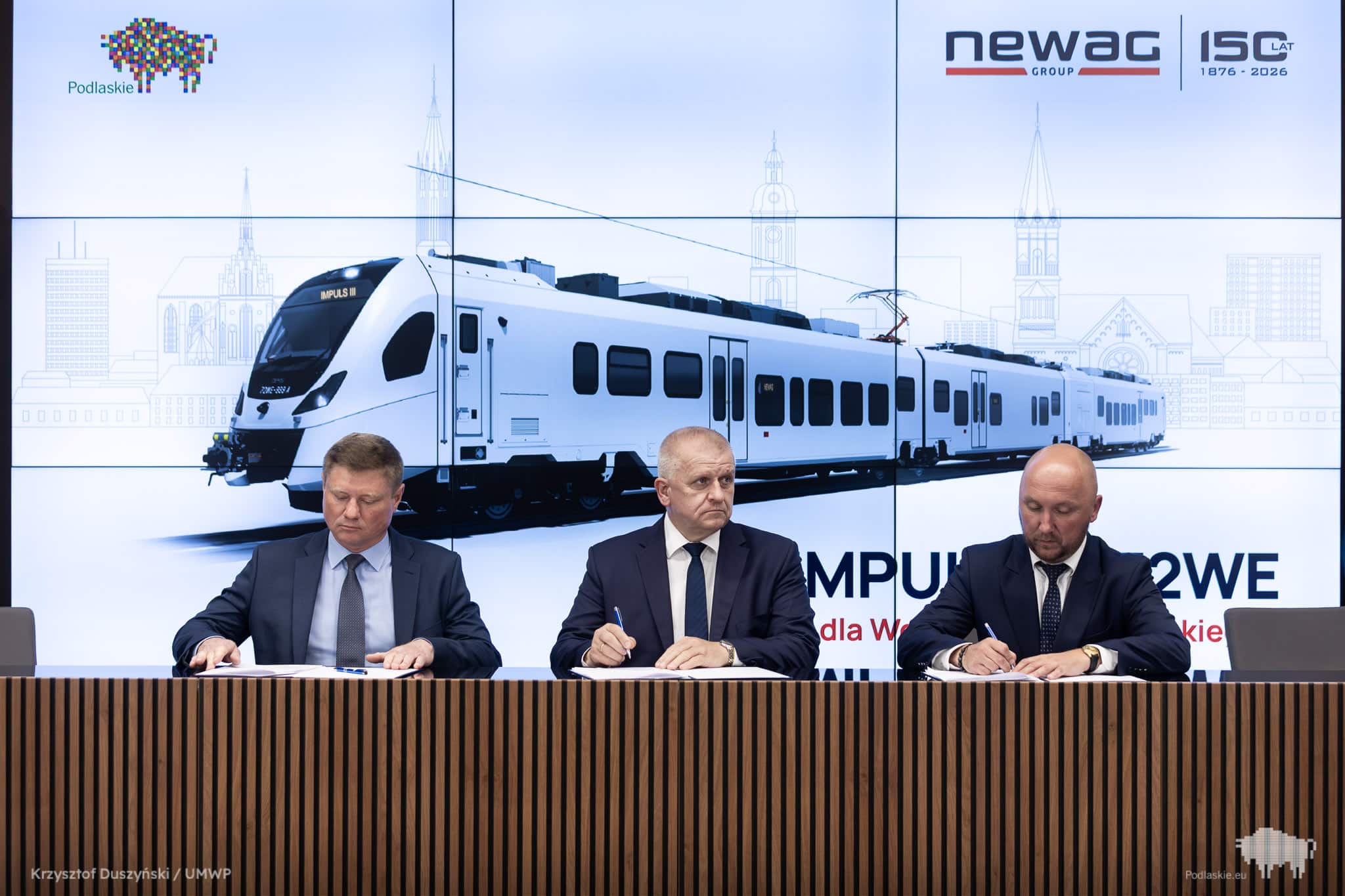 Inforail - Podlaskie kupuje hybrydy. Newag dostarczy pierwsze w historii regionu dwunapędowe pociągi