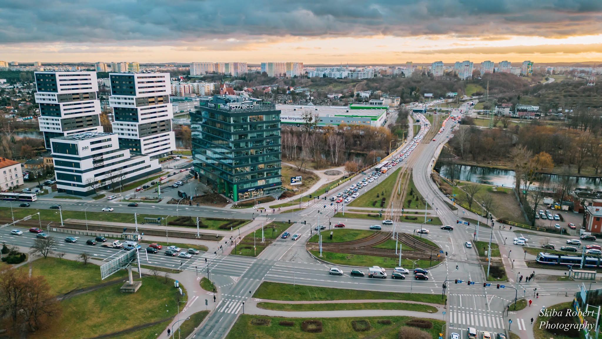 Infotram - Bydgoszcz: Koniec remontu na Rondzie Fordońskim. Tramwaje wracają na swoje trasy