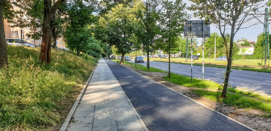 Infobike - Kraków: droga dla rowerów na ul. Morcinka. Prace do kwietnia 2027