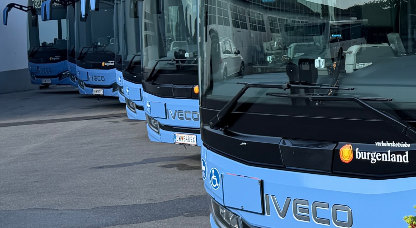 Infobus - Austria: Dr. Richard odebrał 36 Iveco Crossway Low Entry. Pod Burgenland