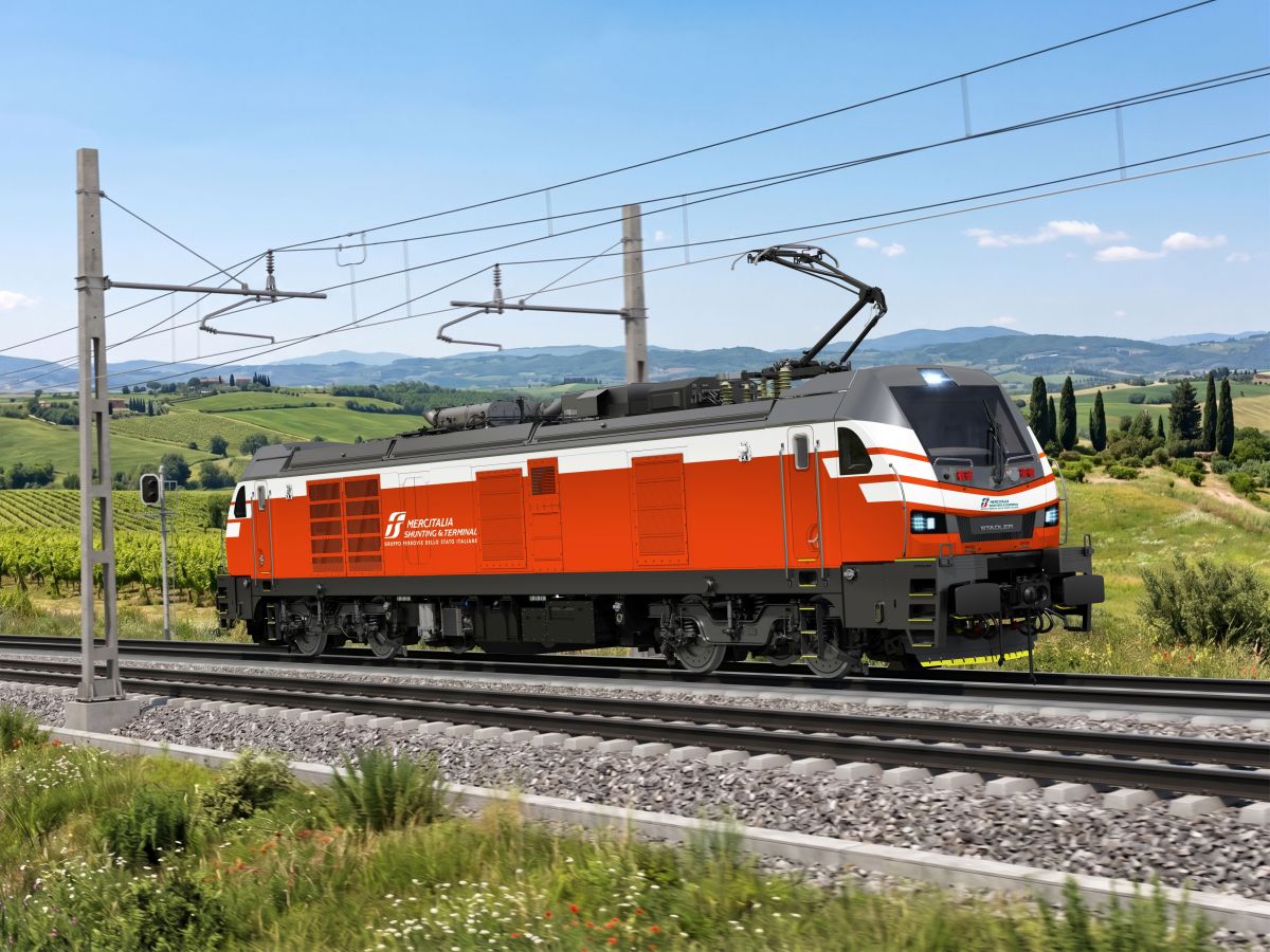 Inforail - FS Logistix zamawia osiem lokomotyw EUROLIGHT Dual od Stadlera. Pojadą dla Mercitalia Shunting & Terminal