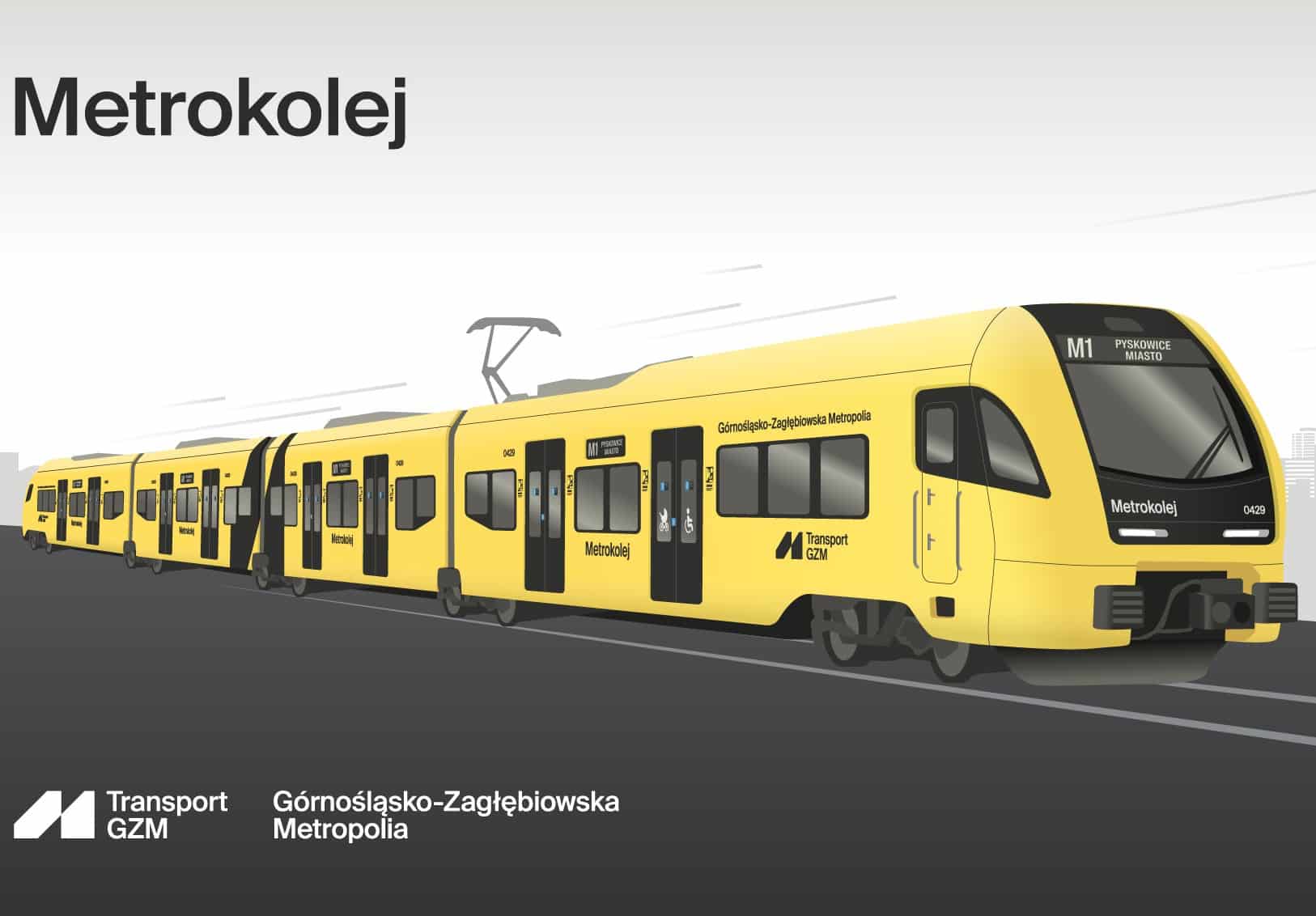 Inforail - Metrokolej coraz bliżej. GZM dostanie ponad 321 mln zł na zakup 16 własnych pociągów