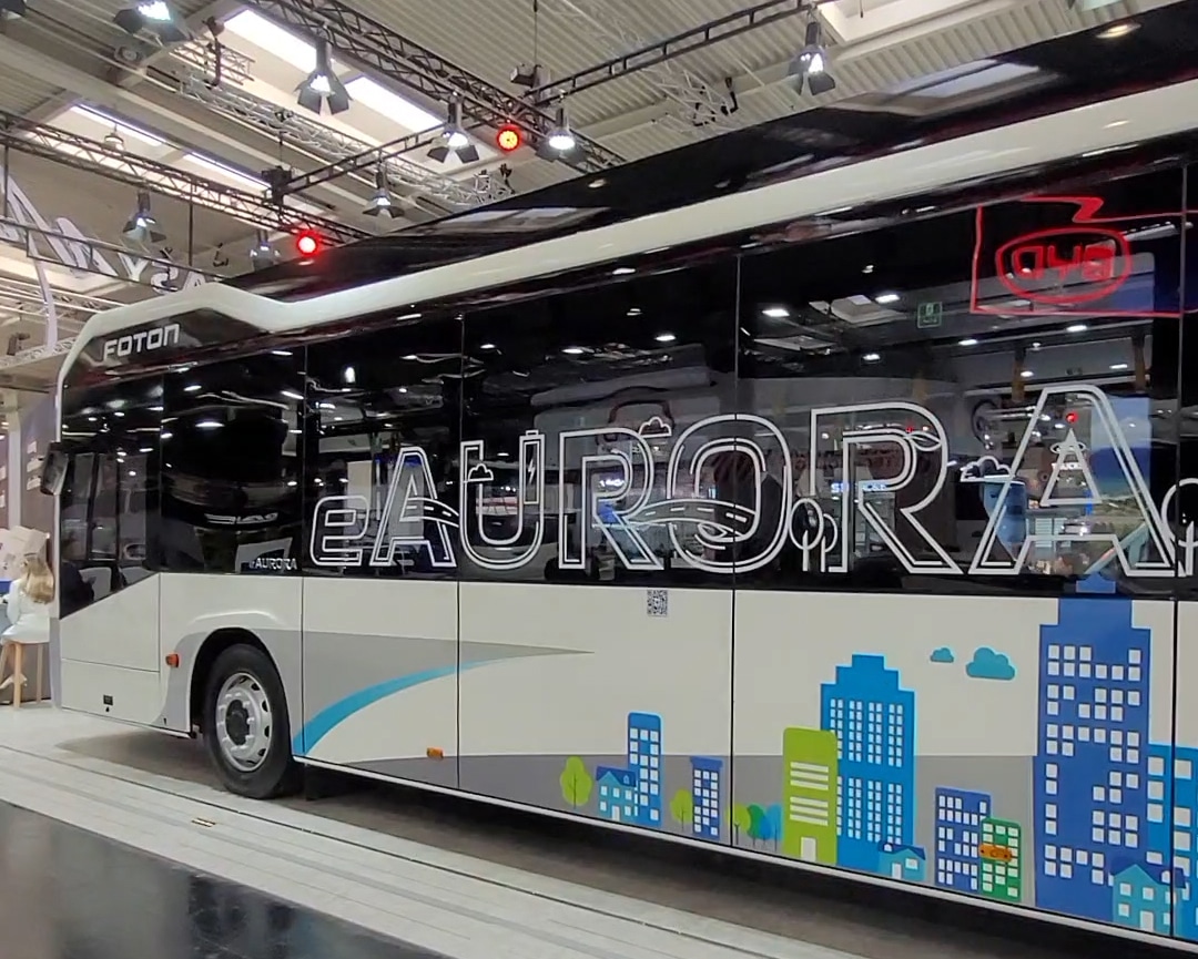 Infobus - IAA 2026: Premiera elektrobusu Foton eAURORA. Chiński gigant chce podbić Europę