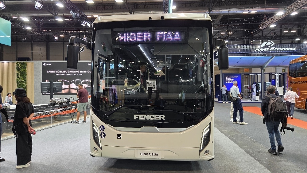 Infobus - FIAA 2026: Higer Fencer 6 debiutuje w Madrycie. 13 metrów i ponad 400 km zasięgu