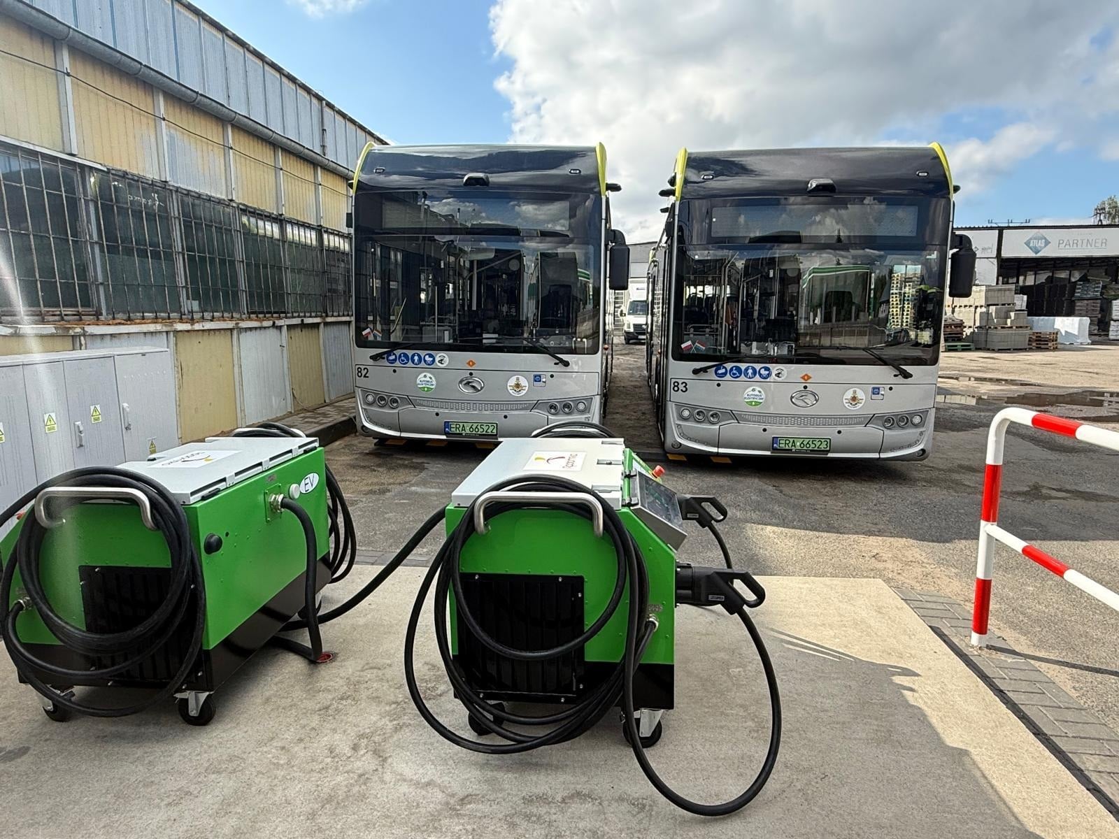 Infobus - Radomsko ma pierwsze elektrobusy King Long PEV12. Drugie takie w Polsce po Puławach