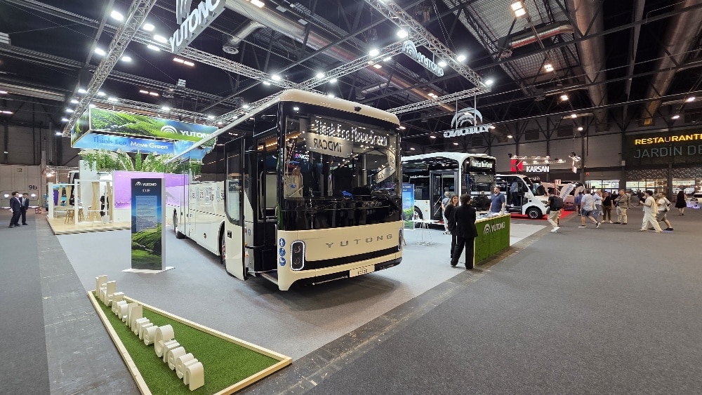 Infobus - FIAA 2026: Yutong przywiózł do Madrytu cztery autobusy. Od IC12E przez U13 po T14E
