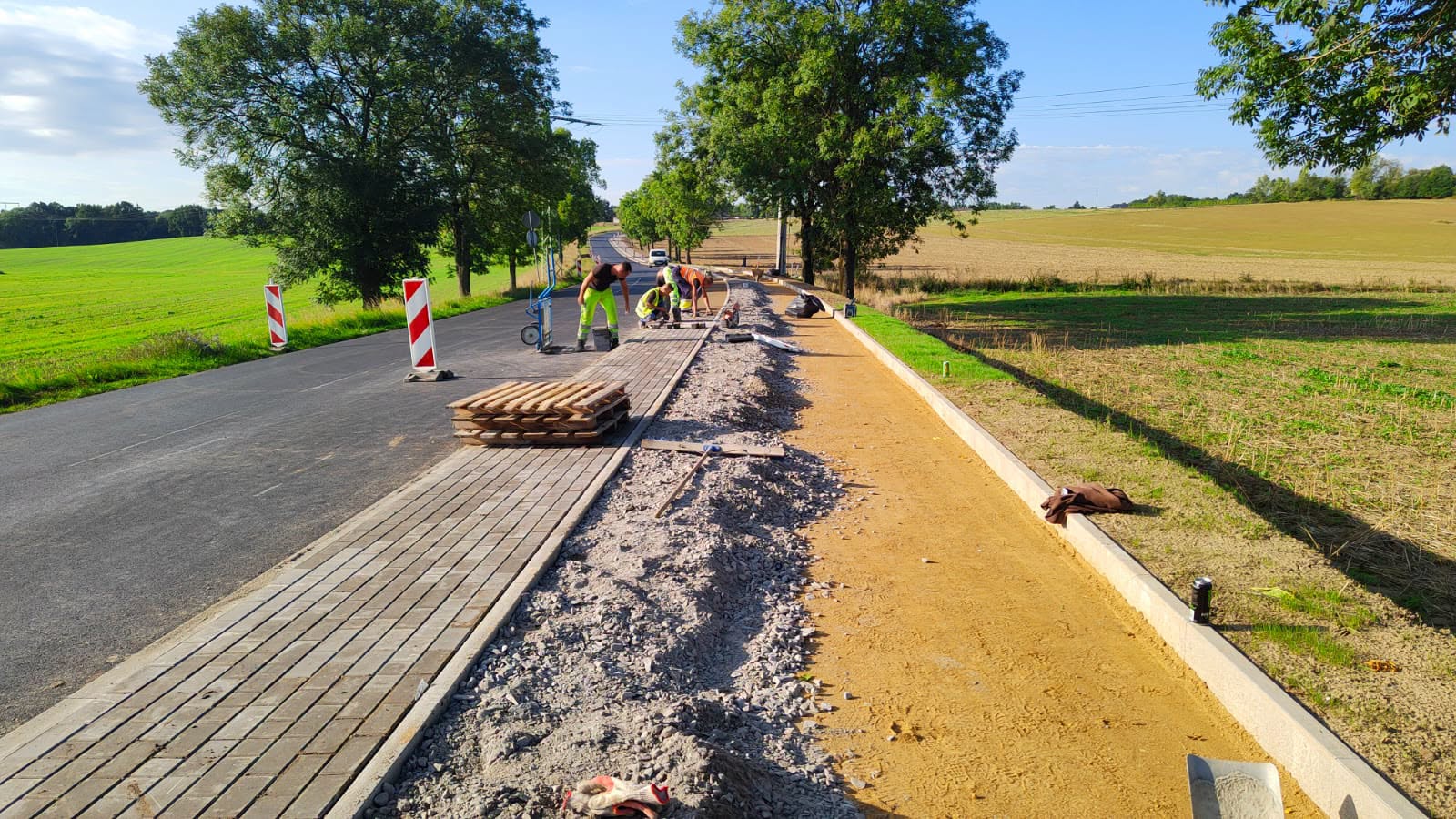 Infobike - Gmina Świdnica: 3,66 km nowych tras rowerowych do grudnia