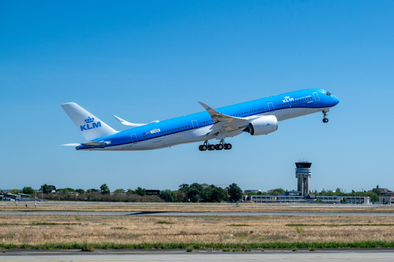 Infoair - Pierwszy Airbus A350 KLM poleci do Toronto. Zimowa siatka obejmie 164 kierunki
