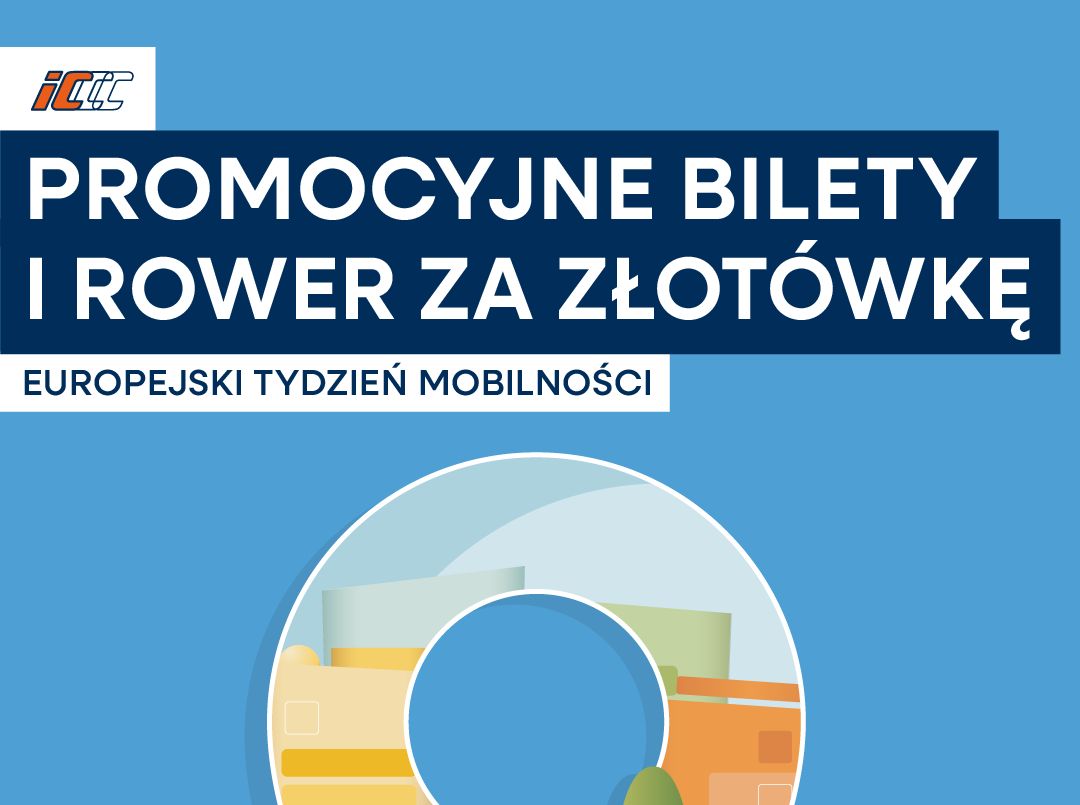 Inforail - PKP Intercity świętuje Europejski Tydzień Mobilności. Rower za złotówkę i bilety tańsze choćby o 56 proc