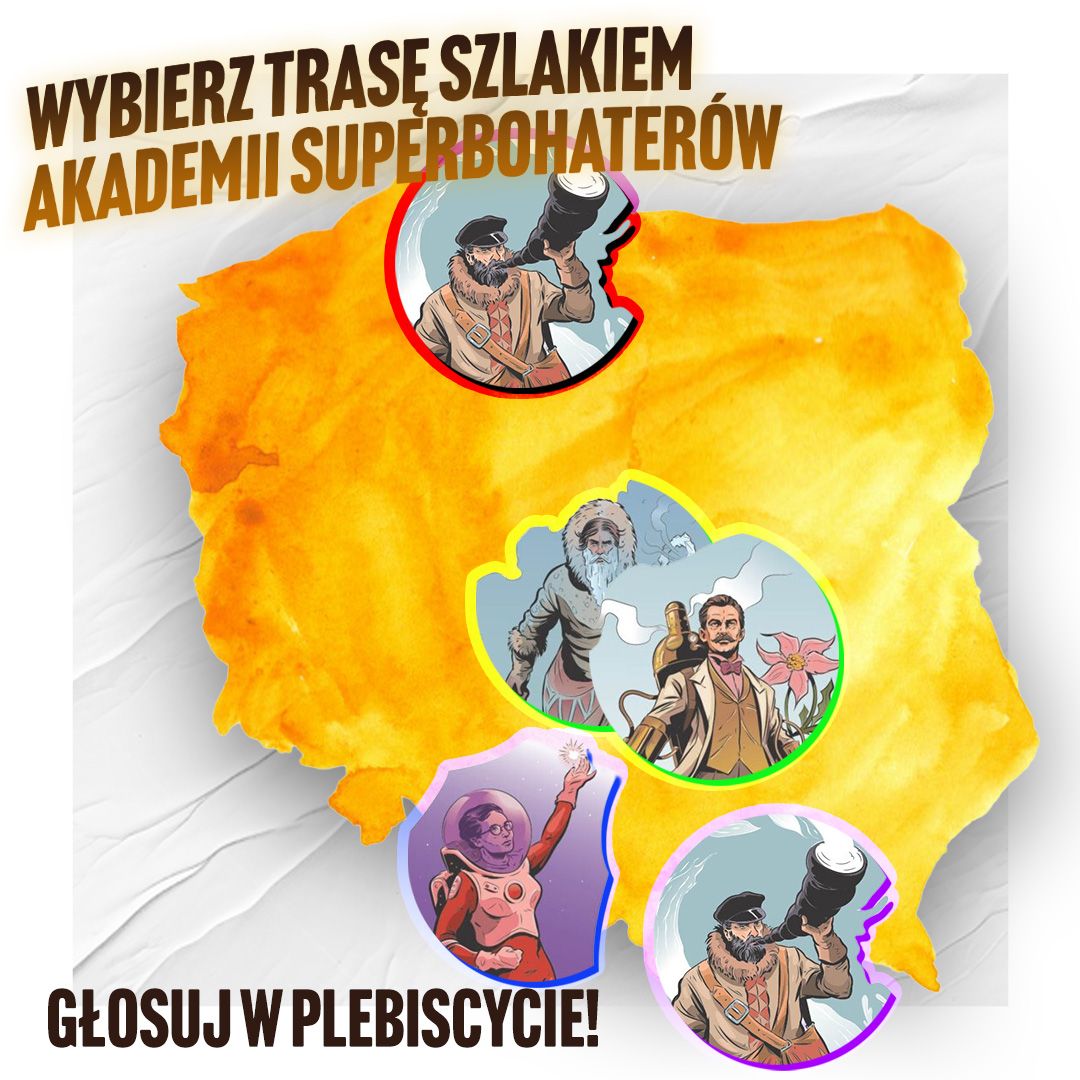 Inforail - PKP Intercity i Nauka. To Lubię znów ruszają „Szlakiem Akademii Superbohaterów”. Do wyboru cztery trasy