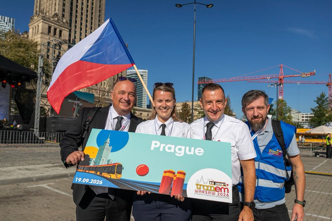 Infotram - Praga najlepsza w Europejskich Mistrzostwach Motorniczych. Tramwajarze rywalizowali w centrum Warszawy