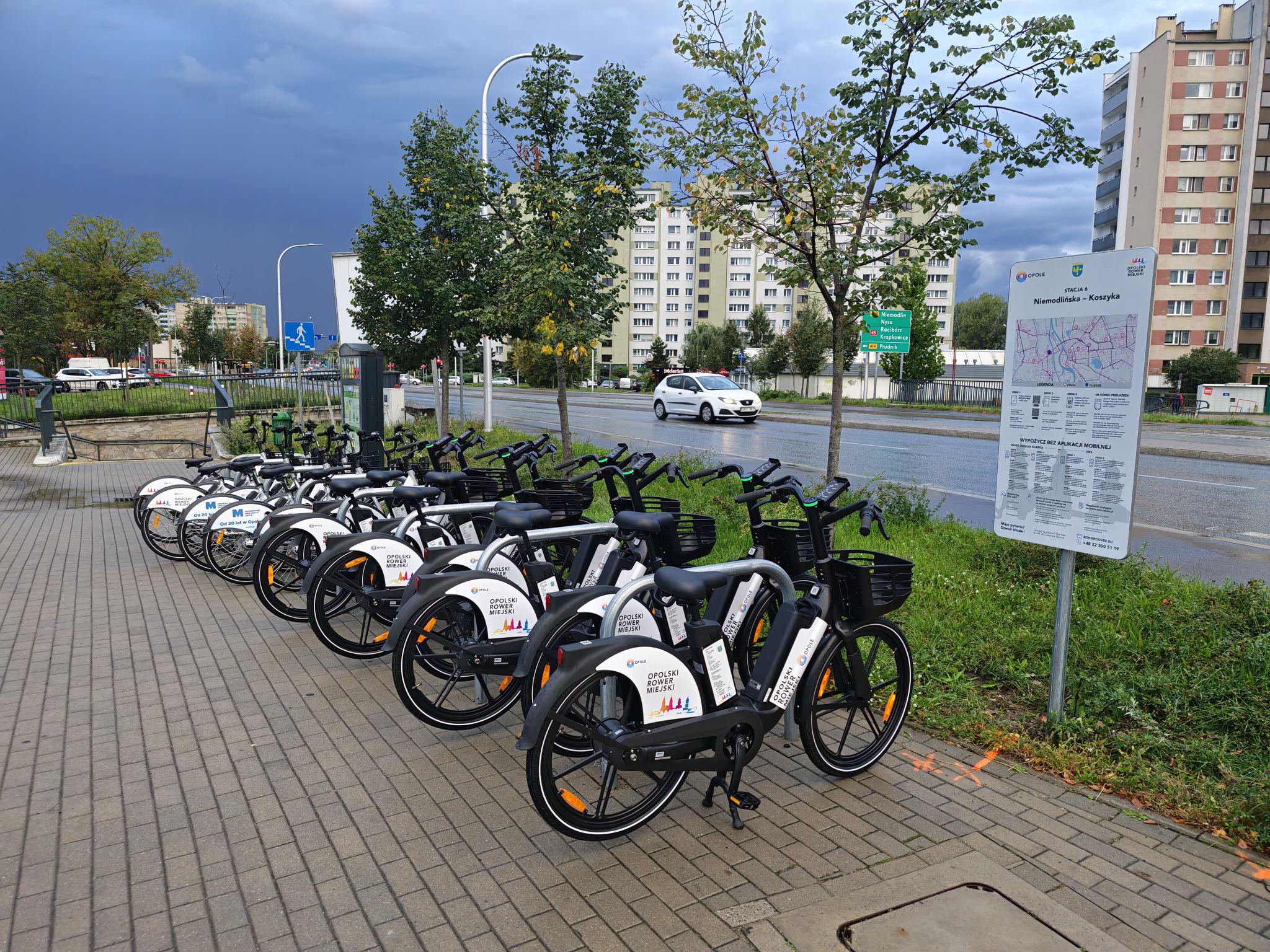 Infobike - Dzisiaj wystartował Opolski Rower Miejski. 200 rowerów, połowa elektryczna. Z Roovee