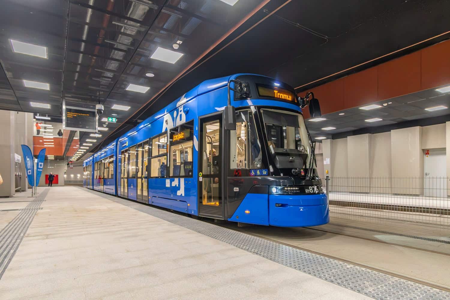 Infotram - Kraków uruchomił tramwaj do Mistrzejowic. Nowa trasa ma 4,5 km i ponad kilometrowy tunel