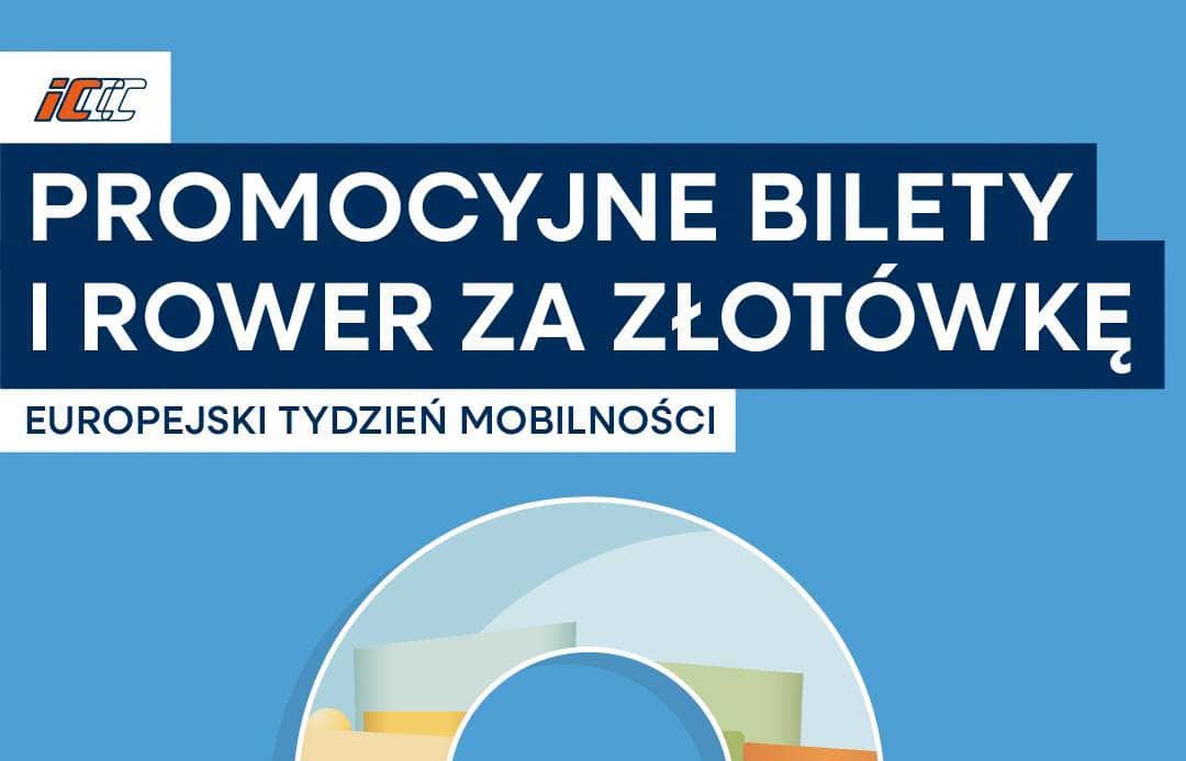 Infotrans - ETM 2026 w PKP Intercity: Bilety tańsze choćby o 56 proc. Do tego z rowerem za 1 zł