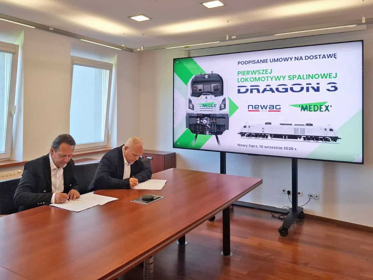 Inforail - NEWAG z kontraktem na spalinowego Dragona 3. To pierwsza taka polska lokomotywa od 40 lat