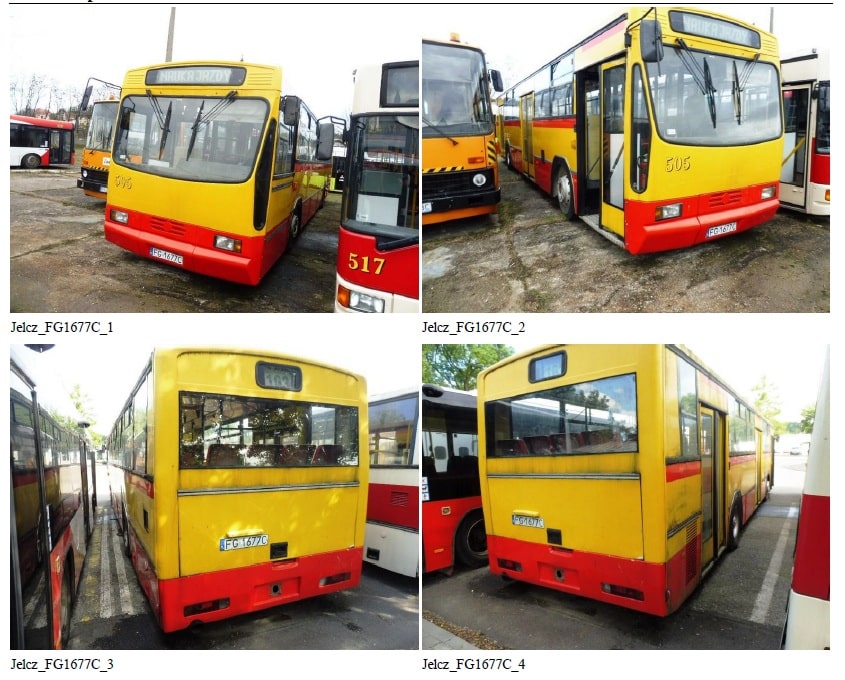 Infobus - MZK Gorzów sprzedaje siedem autobusów. Jelcze, Ikarus i cztery MAN-y od 6600 PLN