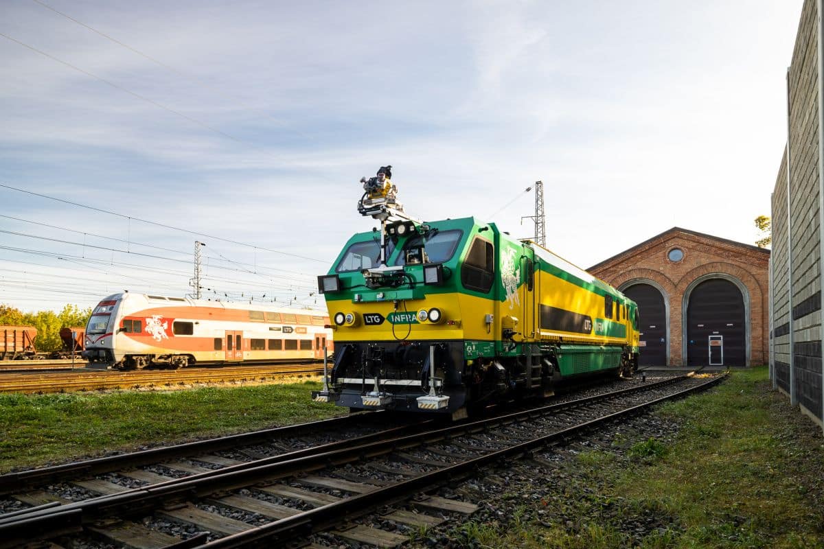Inforail - Litwa stawia na cyfrową kontrolę torów. Nowy system LTG Infra ma szybciej wykrywać usterki na kolei