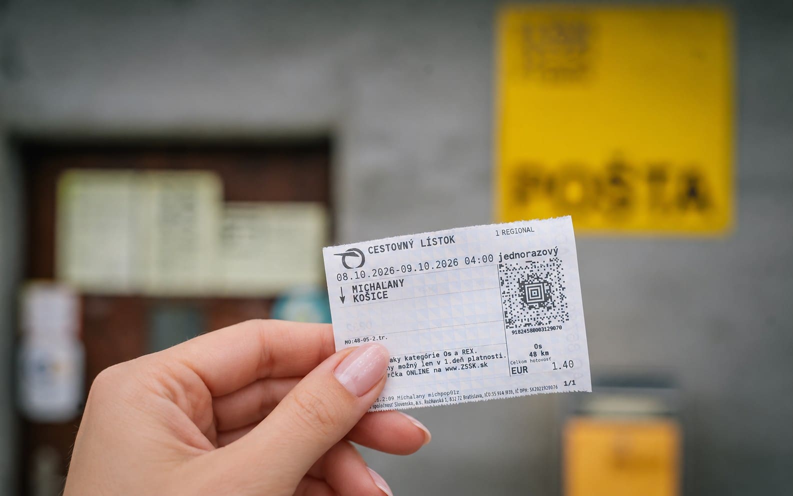 Inforail - Słowacy ruszyli po tańsze bilety kolejowe. ZSSK rozwijają współpracę ze słowacką pocztą