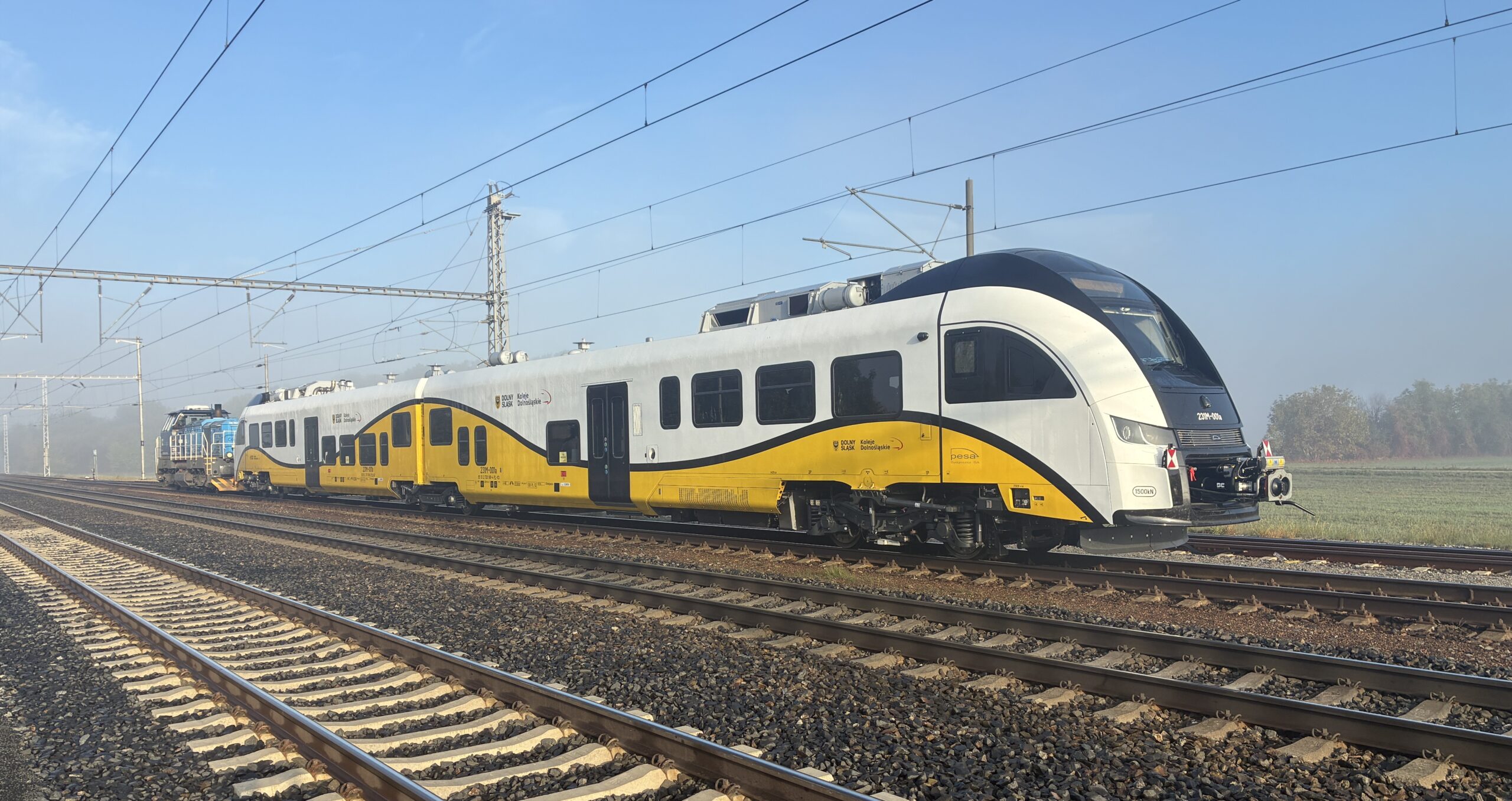 Inforail - PESA 231M dla Kolei Dolnośląskich na testach w Czechach