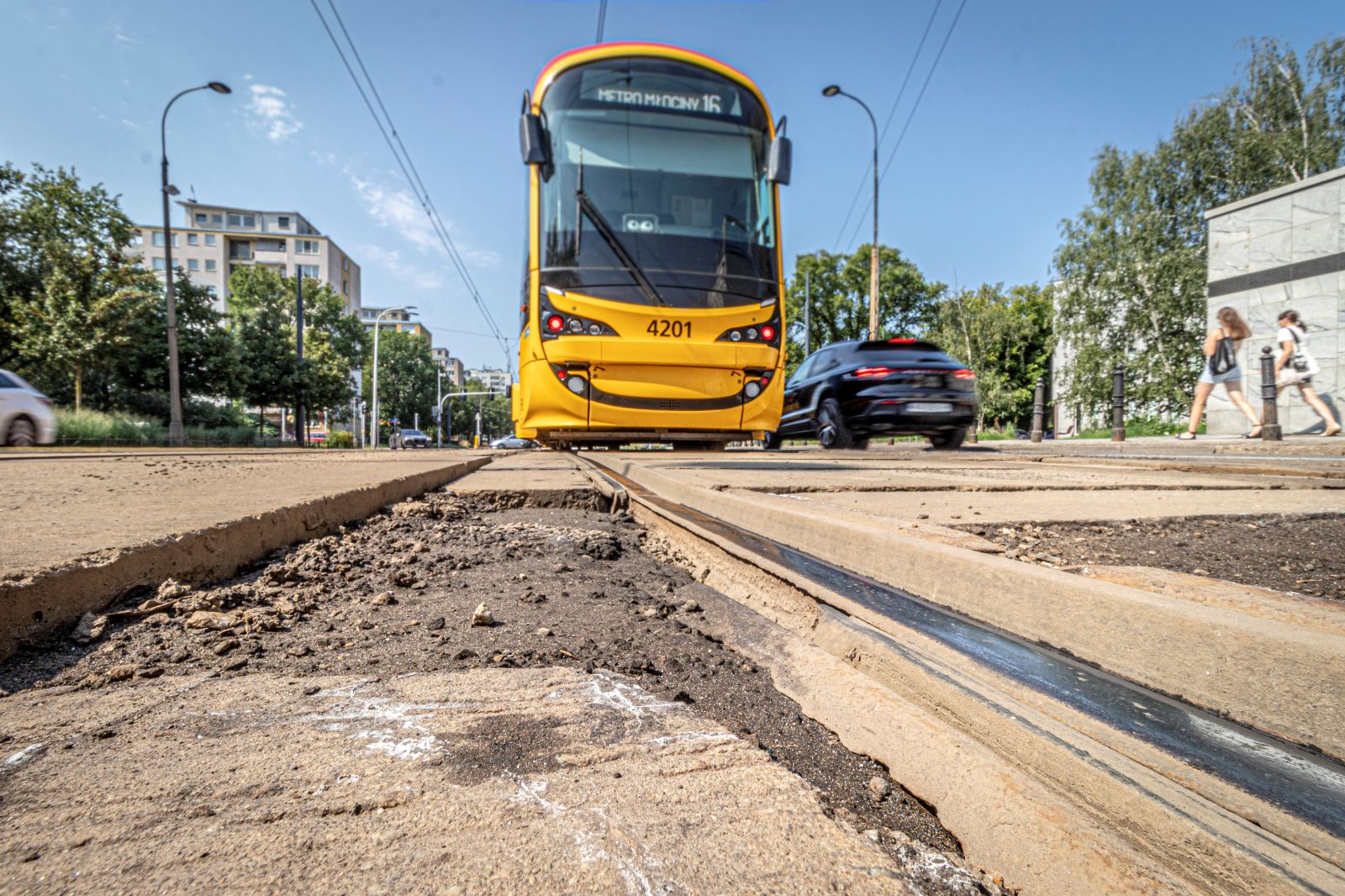 Infotram - Warszawa: Torowisko na ul. Stawki znowu będzie remontowane