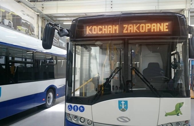 Infobus - Zakopane wybrało wykonawcę nowej bazy autobusów elektrycznych TESKO