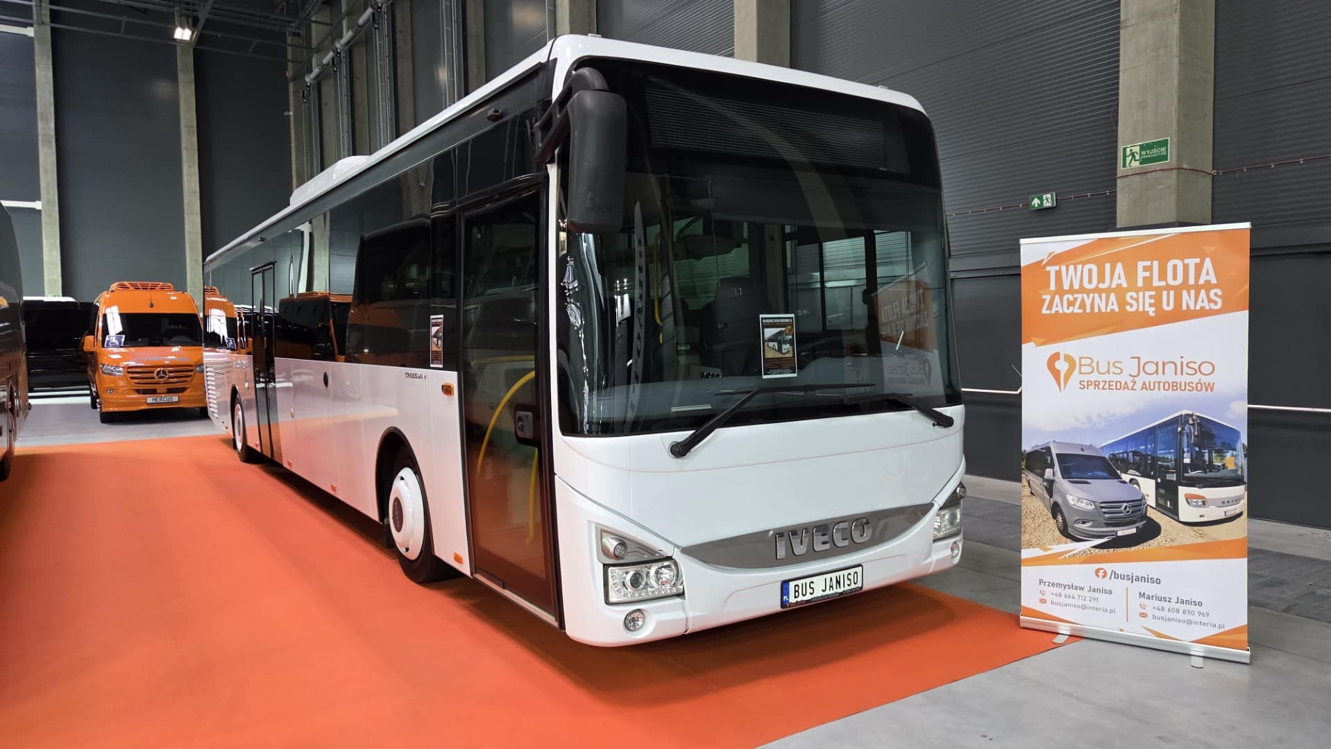 Infobus - TRANSEXPO 2026: Bus Janiso z autobusami używanymi. Plus wynajem zastępczy