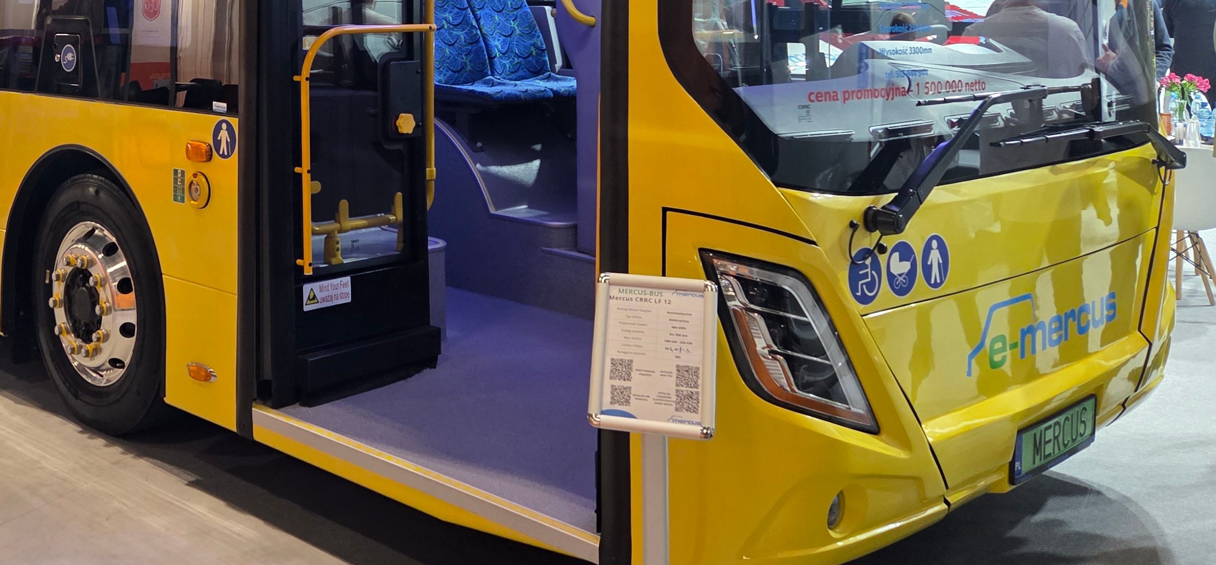 Infobus - Pierwsze testy autobusu CRRC w Polsce. Od Mercusa. MPK Rzeszów zaczyna