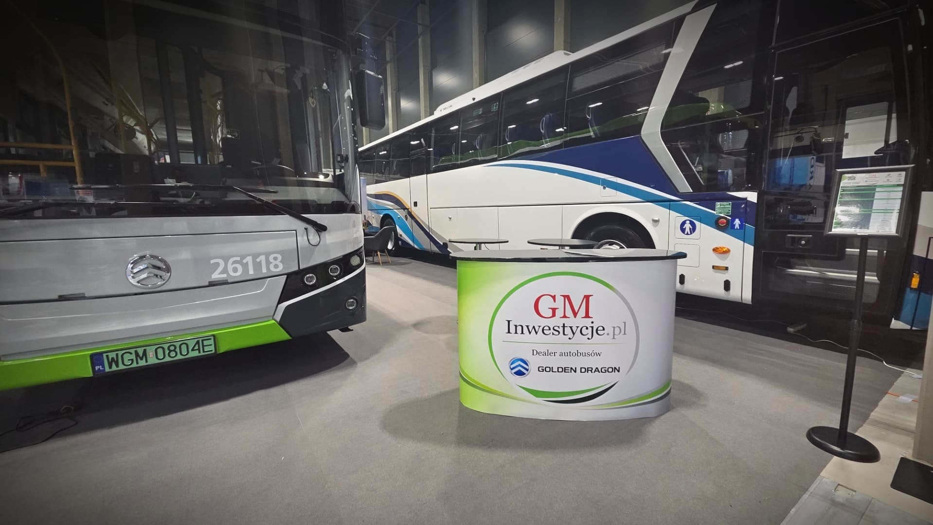 Infobus - TRANSEXPO 2026: GM Inwestycje także z autobusami Golden Dragon. Pivot 9 i Triumph