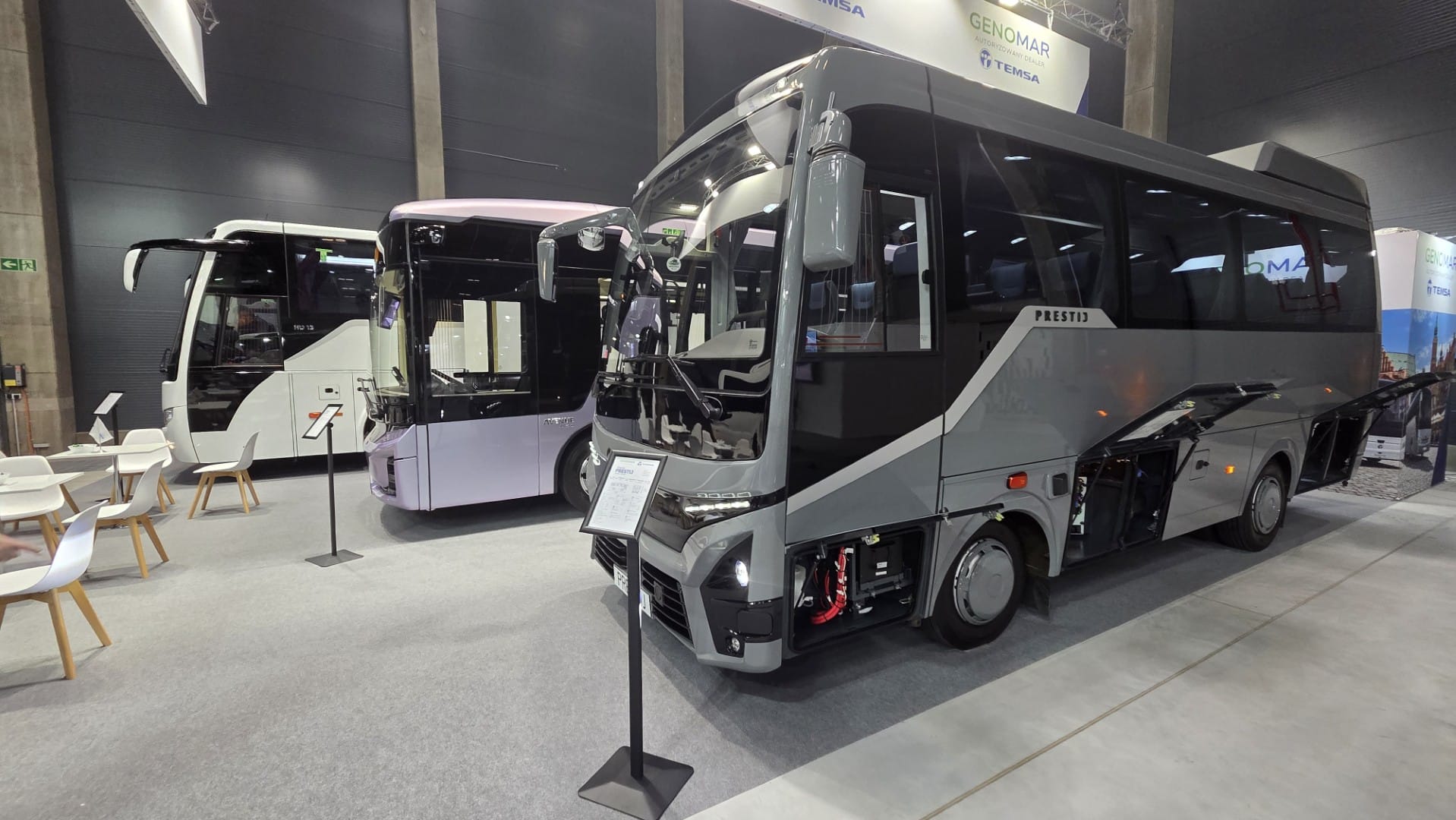 Infobus - TRANSEXPO 2026: Debiut Genomar z trzema autobusami Temsa, w tym elektrobus Avenue Neo