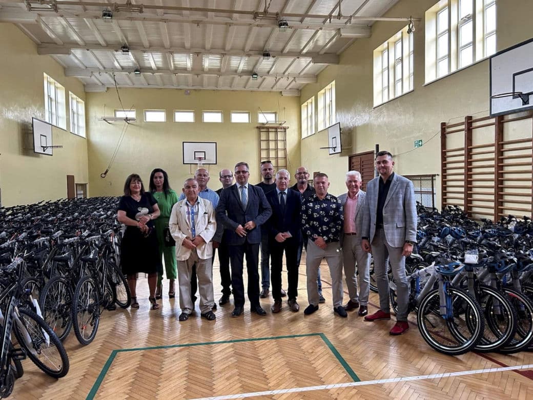 Infobike - Szprotawa: 1266 rowerów dla pierwszaków w pięć lat. Jubileusz programu
