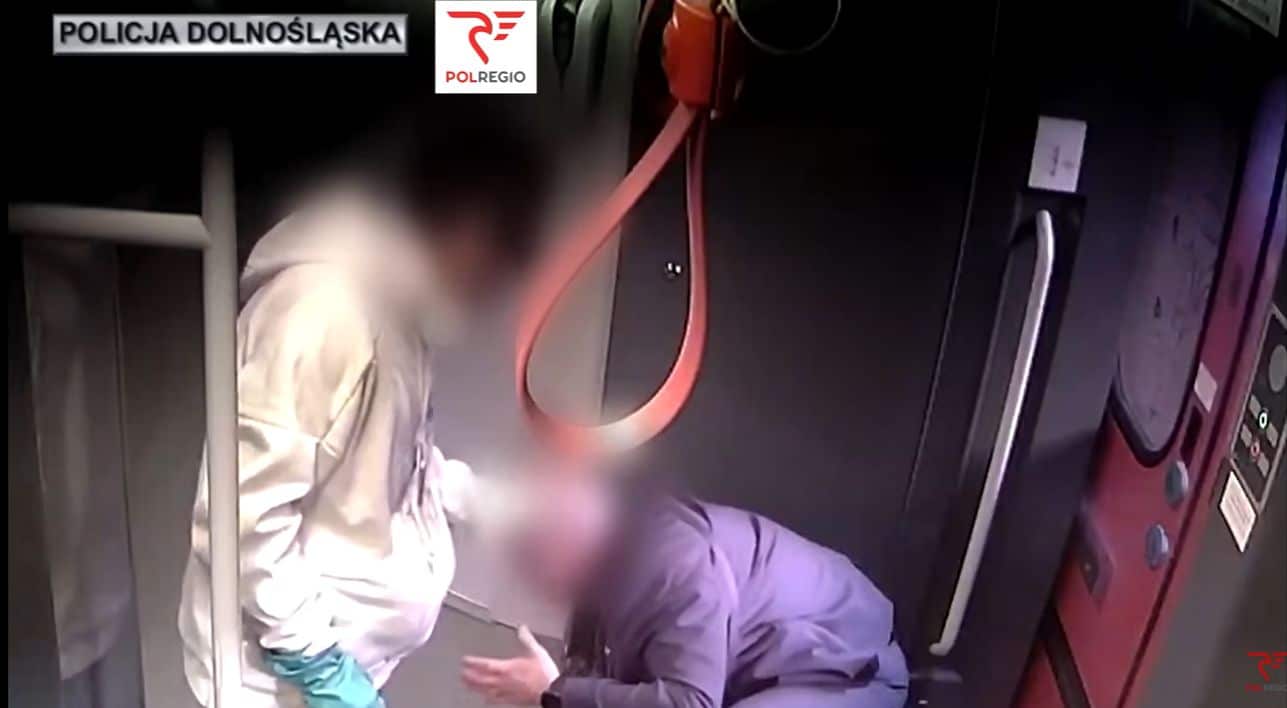 Inforail - Brutalny atak na kierownika pociągu POLREGIO we Wrocławiu. Pracownik trafił do szpitala, napastnik na komisariat