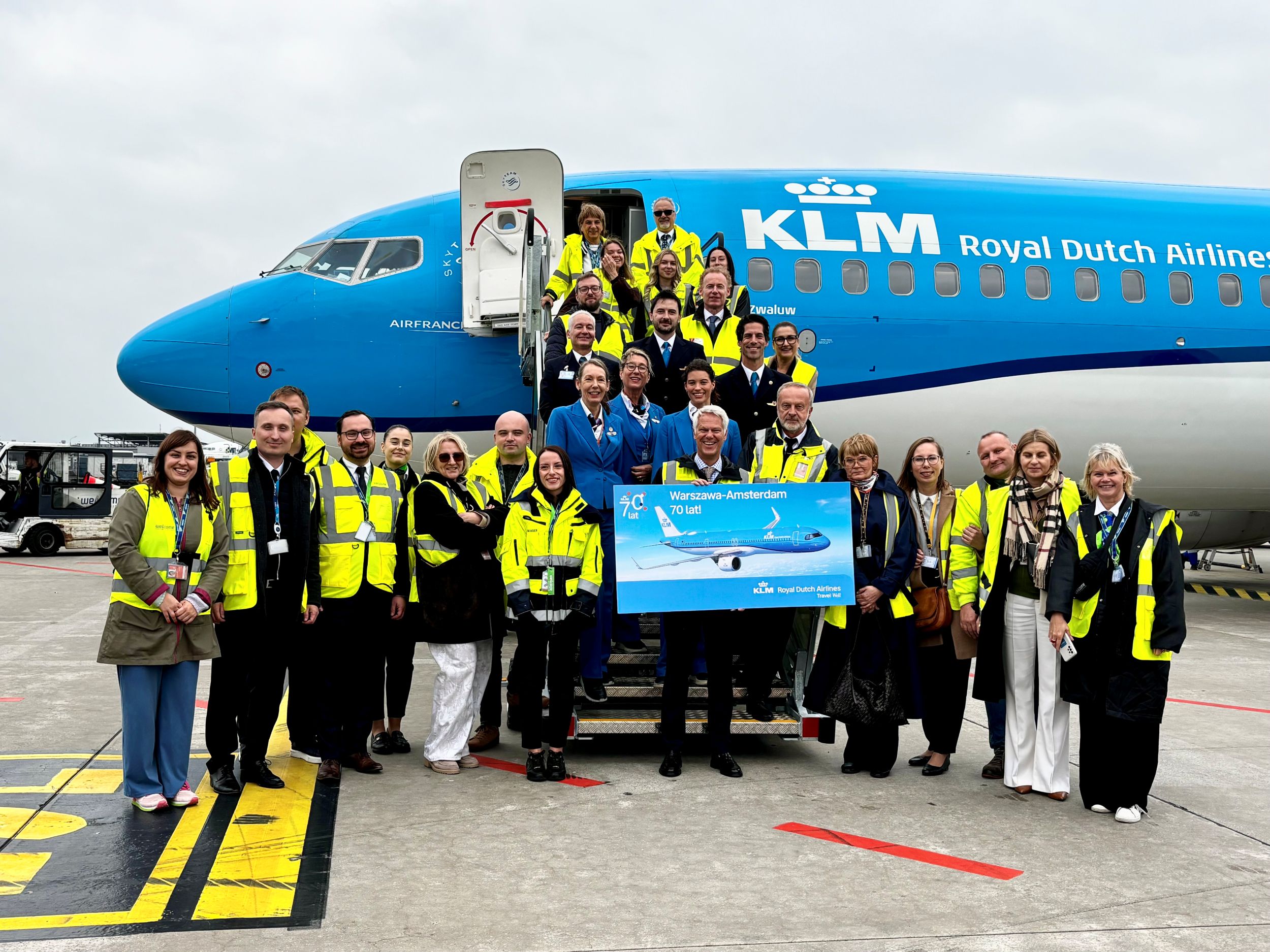 Infoair - KLM od 70 lat łączy Warszawę z Amsterdamem. Dziś lata z pięciu polskich lotnisk