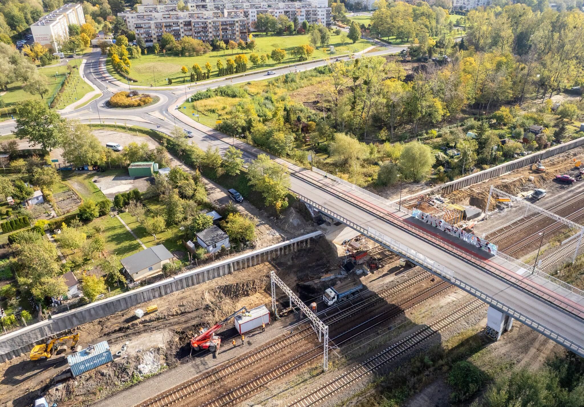 Infotrans - Gliwice-Kopernik: Ruszyła budowa węzła przesiadkowego. Kolej, autobusy i P&R