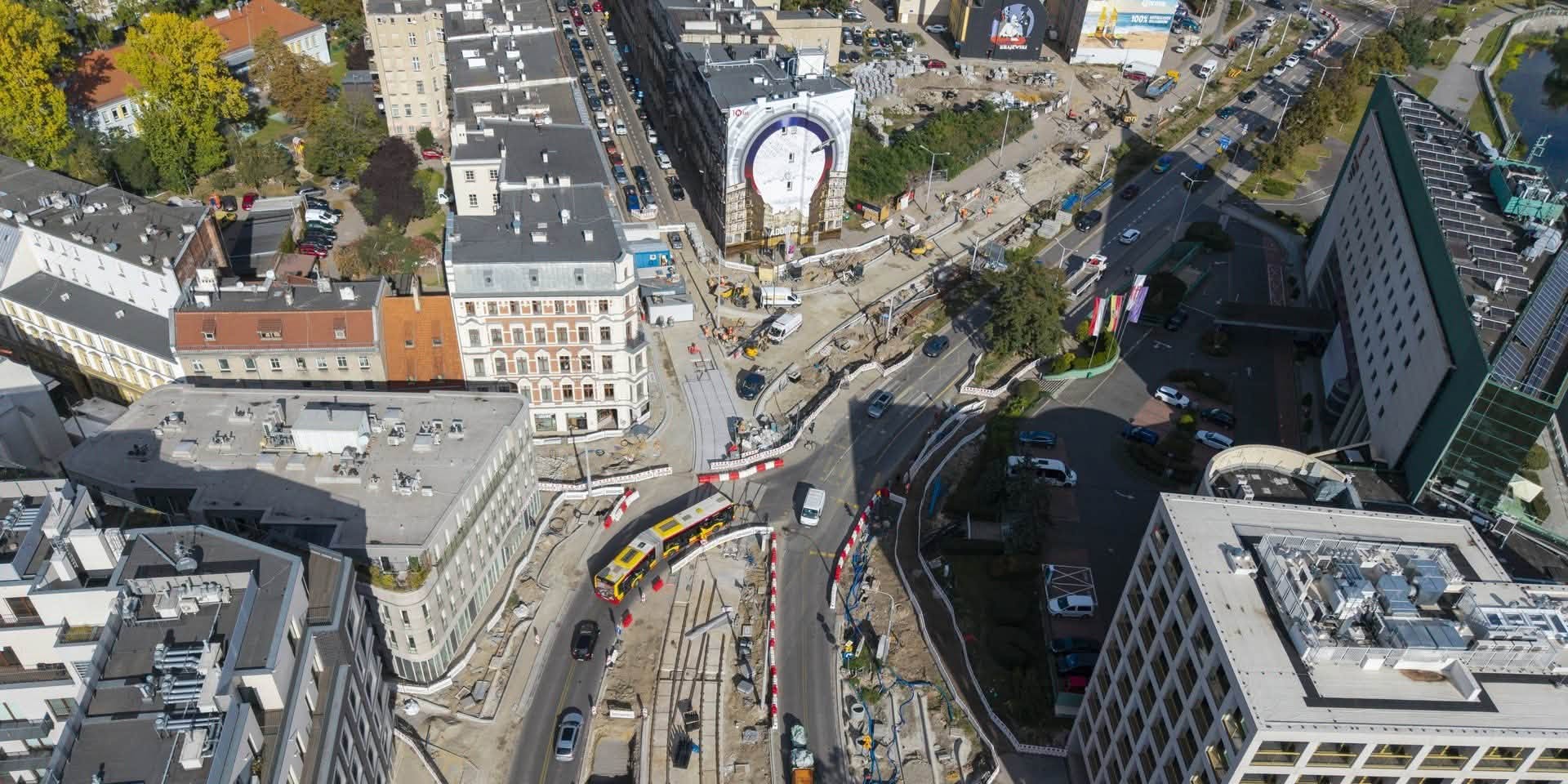 Infotram - Wrocław modernizuje kolejne torowisko. Na Nadodrzu pojawią się nowe rozwiązania ograniczające hałas tramwajów
